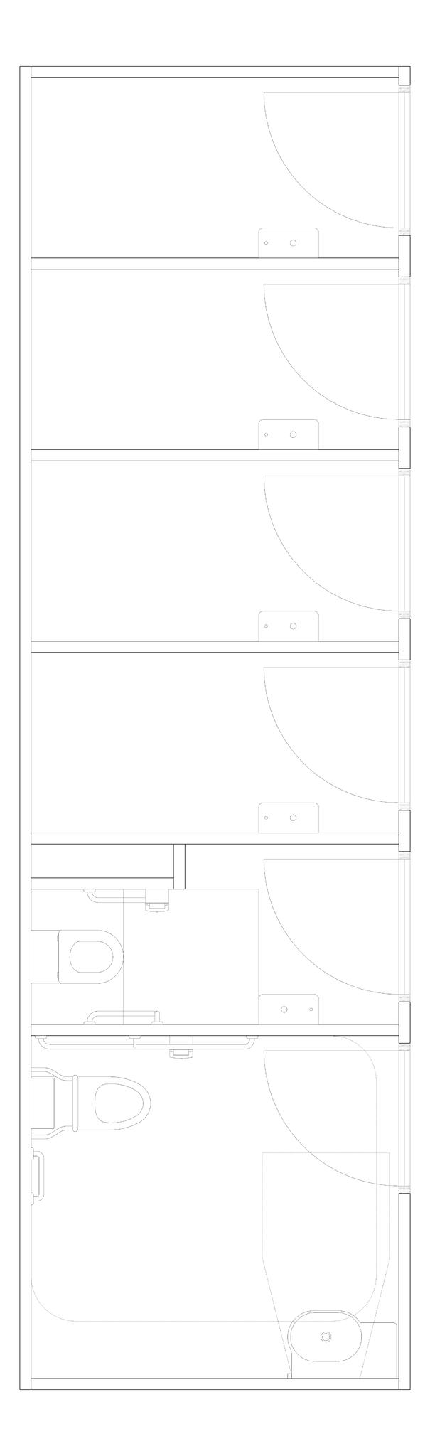 Plan Image of AMENITIES Assembly Internal Type4 6Cubicle