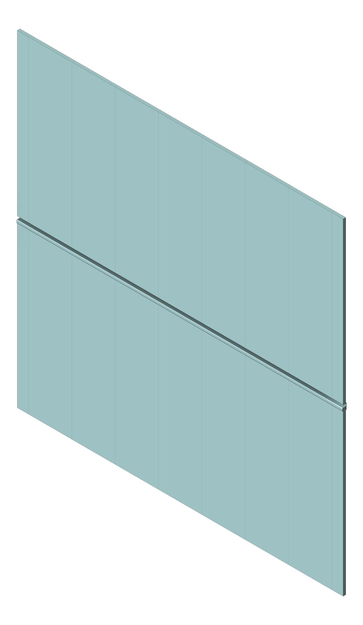 3D Shaded Image of Cladding Grooved JamesHardie AxonCladding