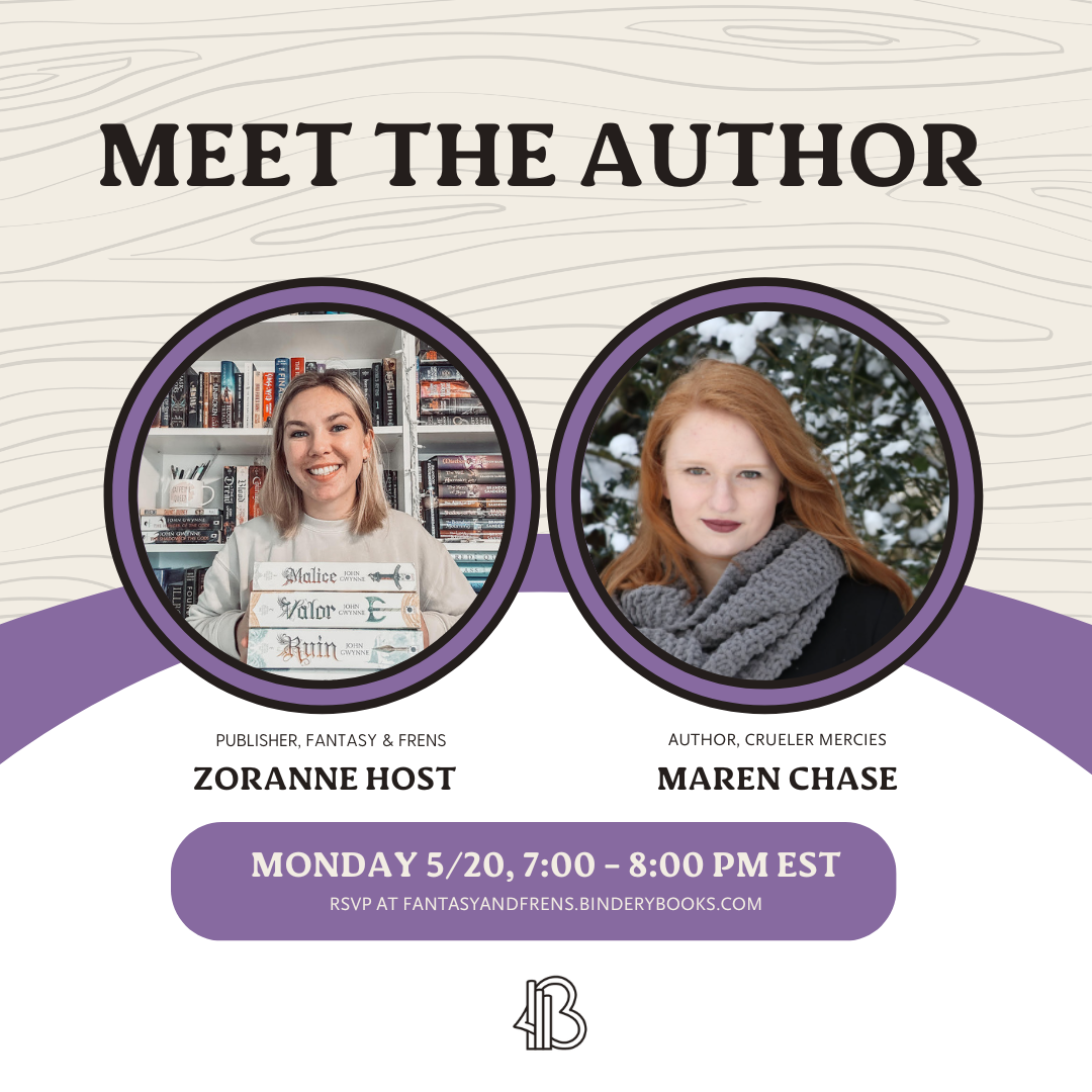 Meet Maren Chase! Author of Crueler Mercies!