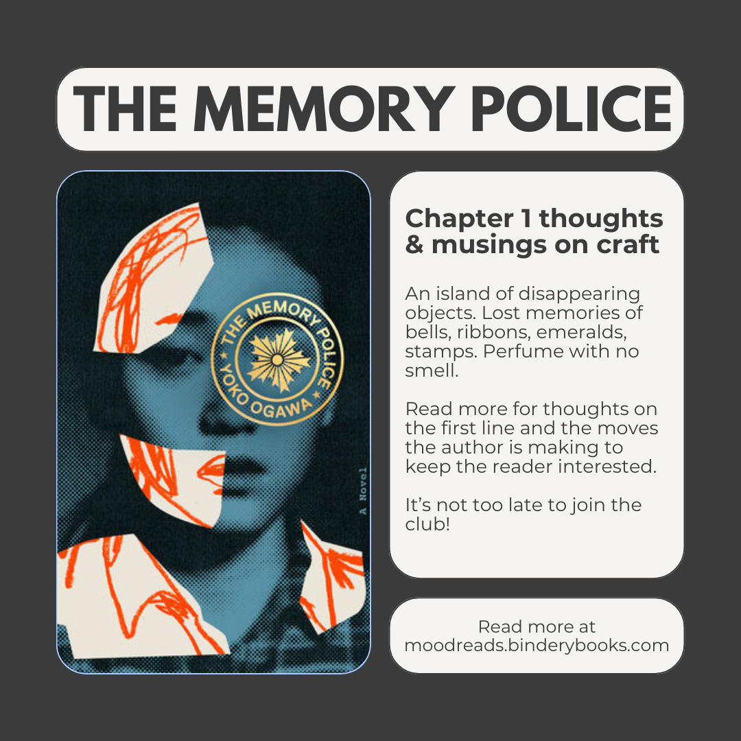 The Memory Police: Chapter 1