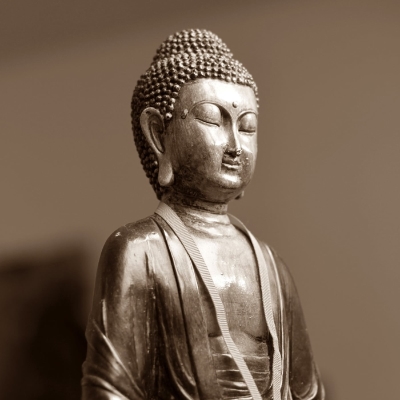 Album cover for Buddha Sleep by Akshat Mehrotra - Deep meditation bansuri music