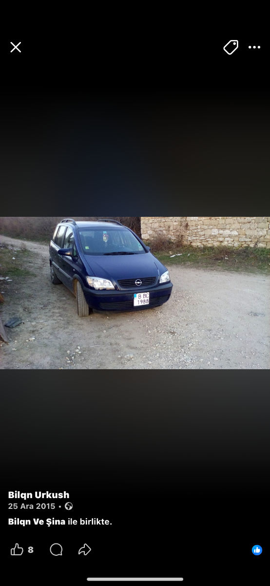 Opel Zafira 2000