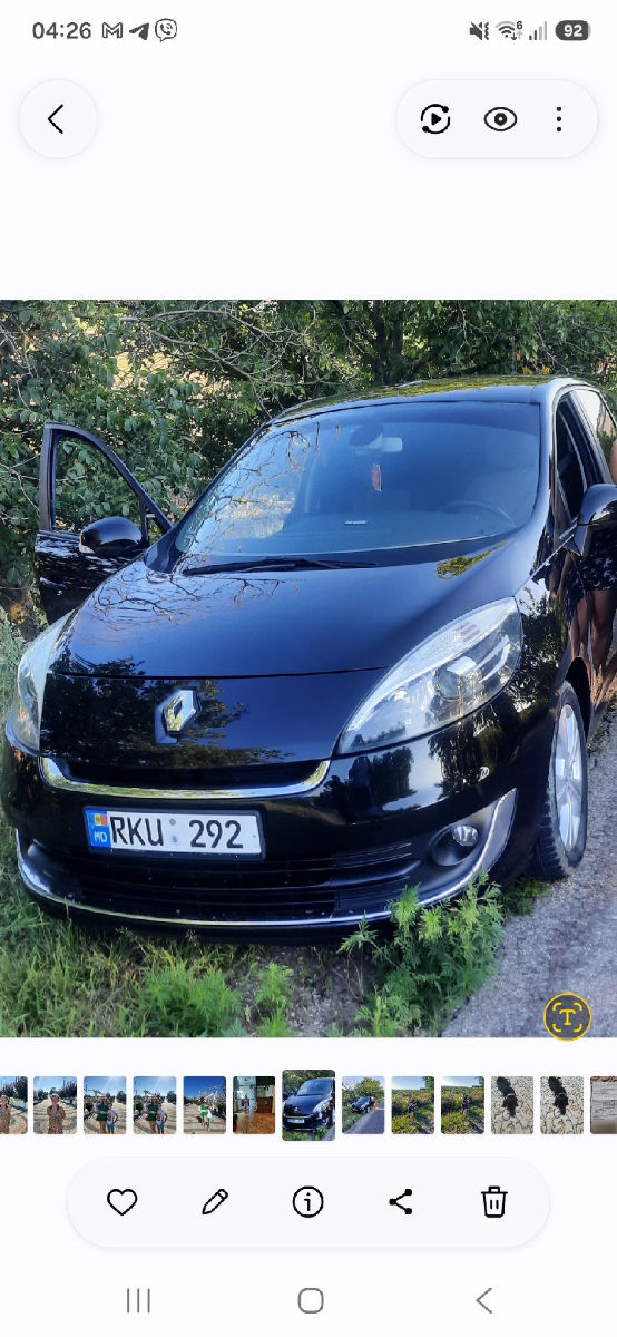 Renault Scenic 2012