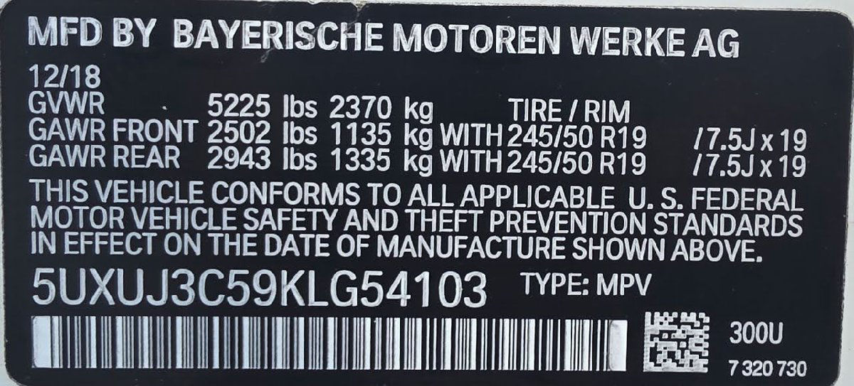 BMW X4 2019