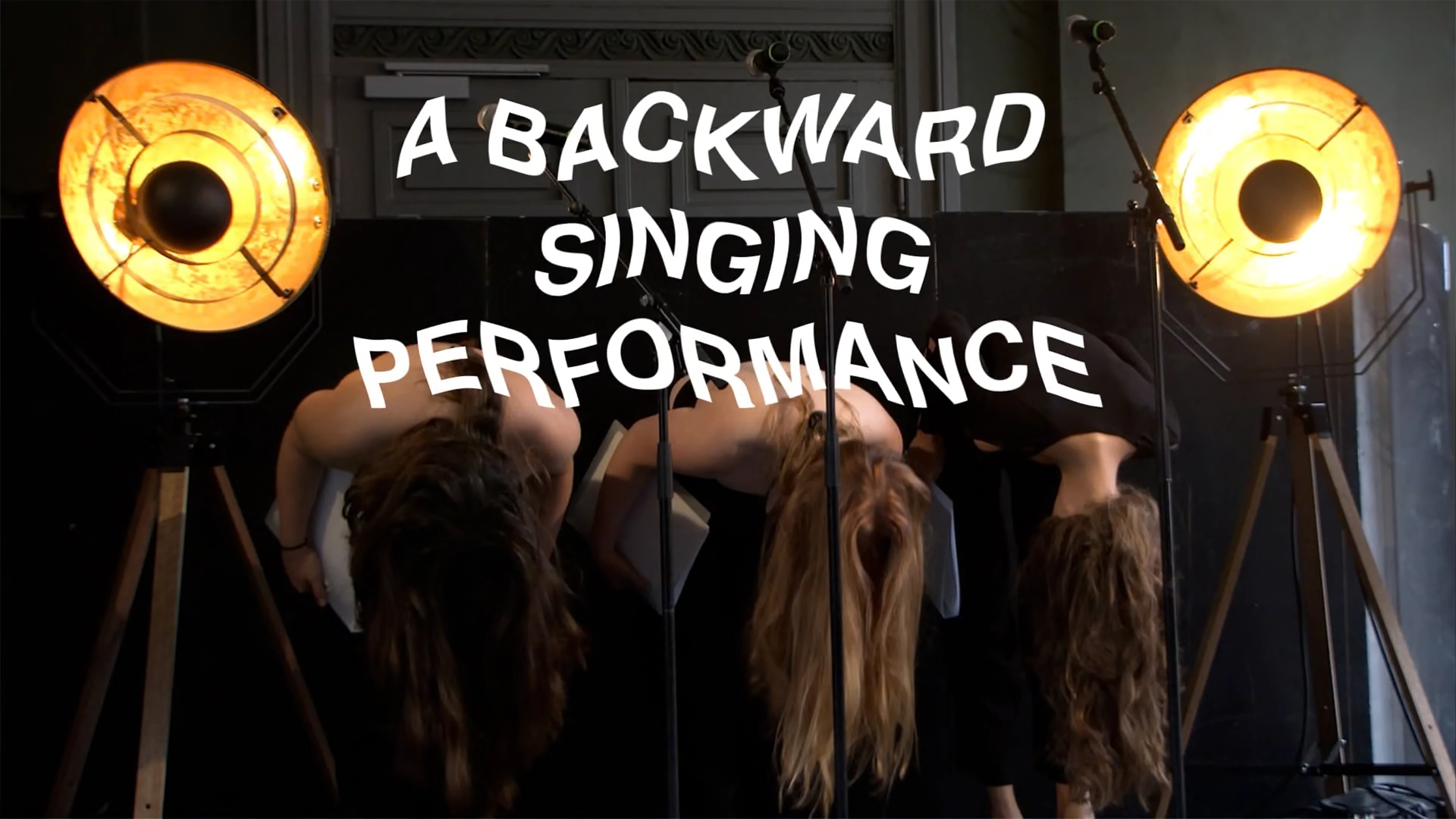 A Backward Singing Performance