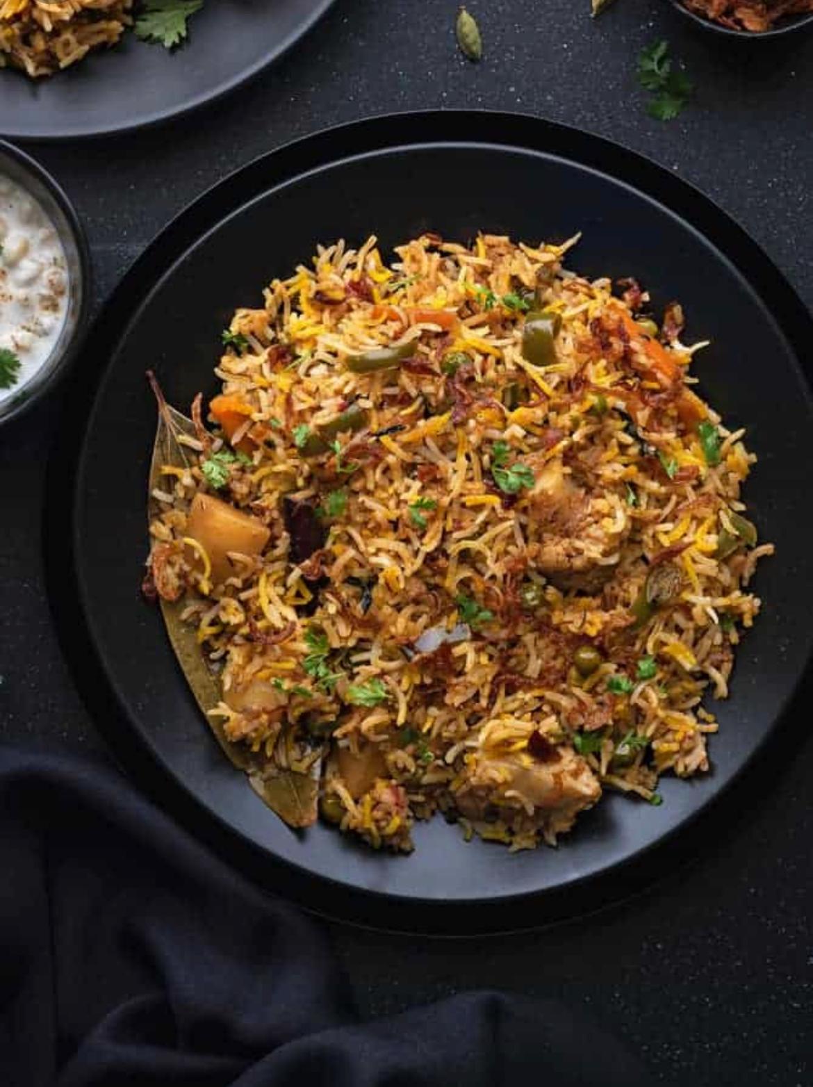 Hyderabadi Veg Dum Biryani