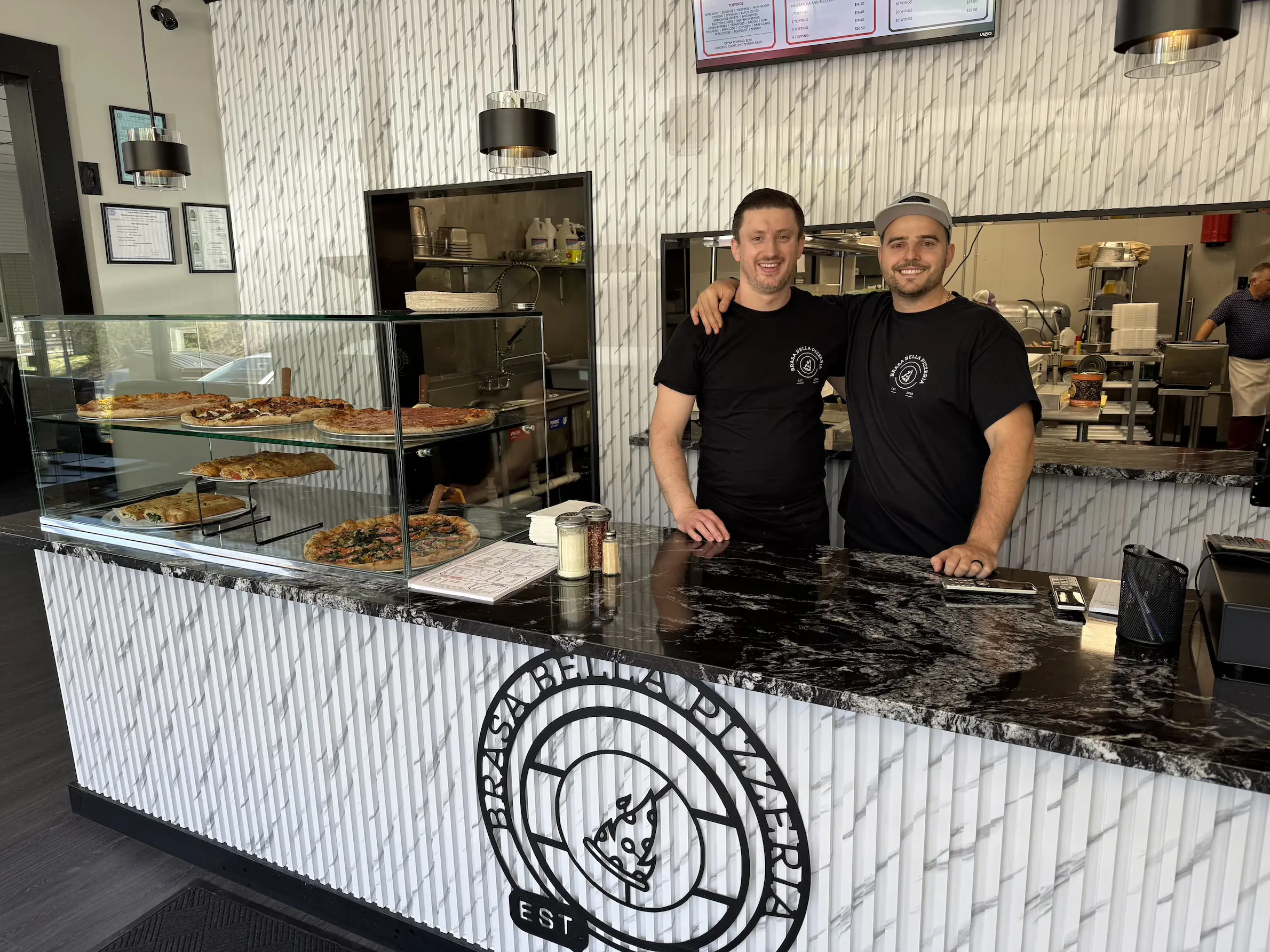 Sammy and Benny at Brasa Bella