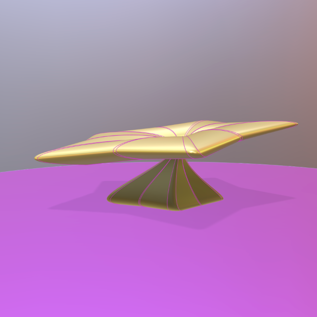 3D model mushroom flower picture