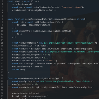 TypeScript Texture Cloud Asset Example picture