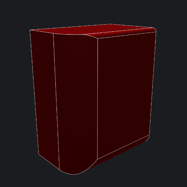 Variable fillets on specific edges picture