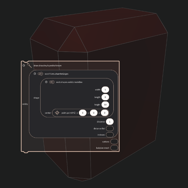 Chamfer all edges picture