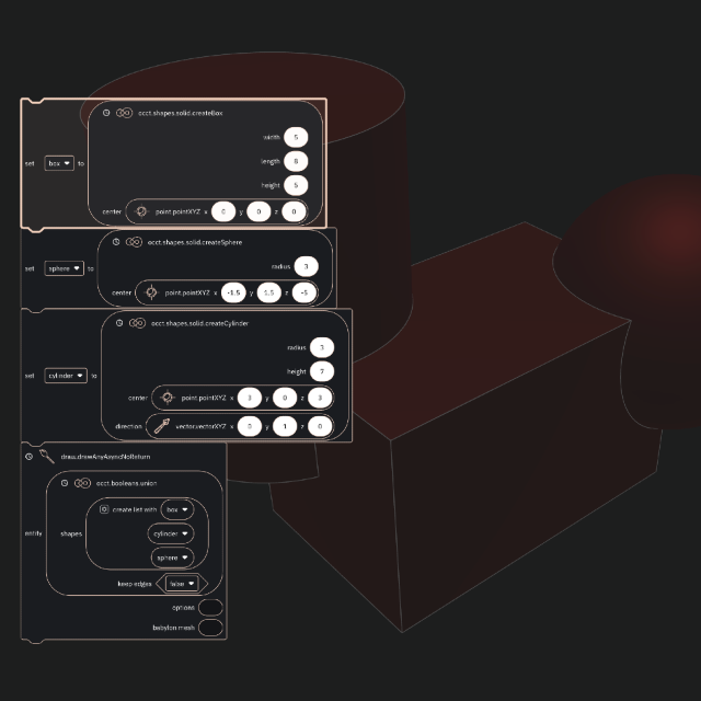 Union solids picture