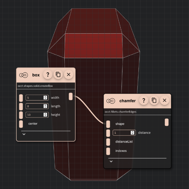 Chamfer all edges picture Chamfer all edges picture