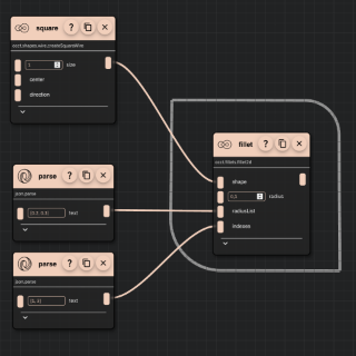 Fillet specific corners 2D wire picture