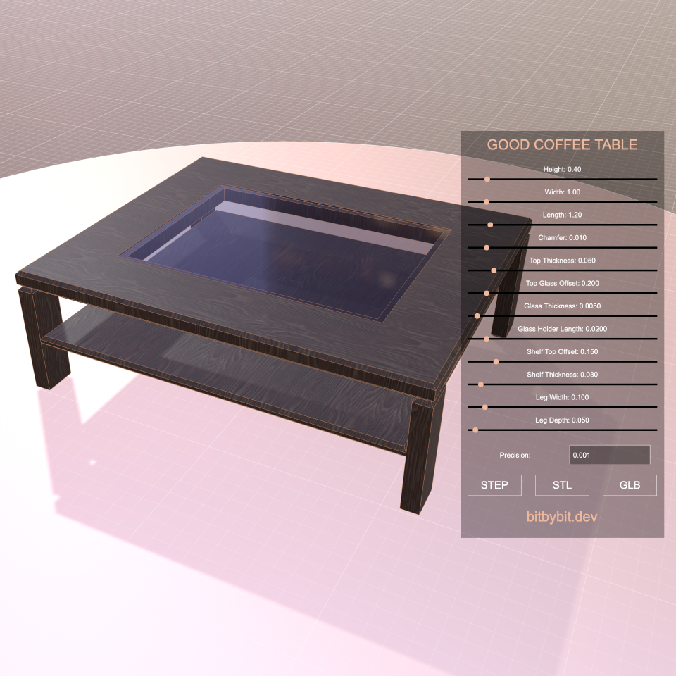 Good Coffee Table Configurator picture