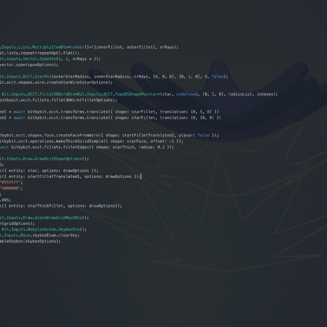 Fillet 3D Wire TypeScript picture Fillet 3D Wire TypeScript picture