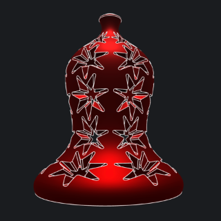 STEP file import of the computed 3D Bell model picture