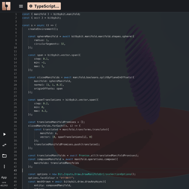 TypeScript Manifold Example picture TypeScript Manifold Example picture