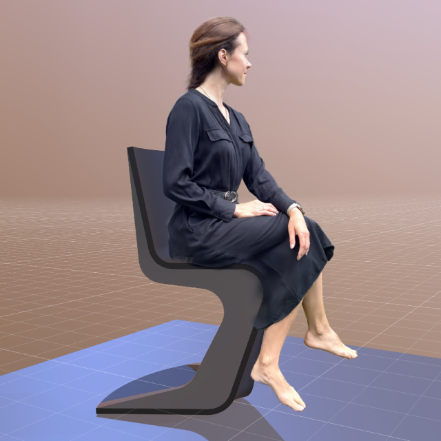 3D Girl Gaussian Splat Animations picture