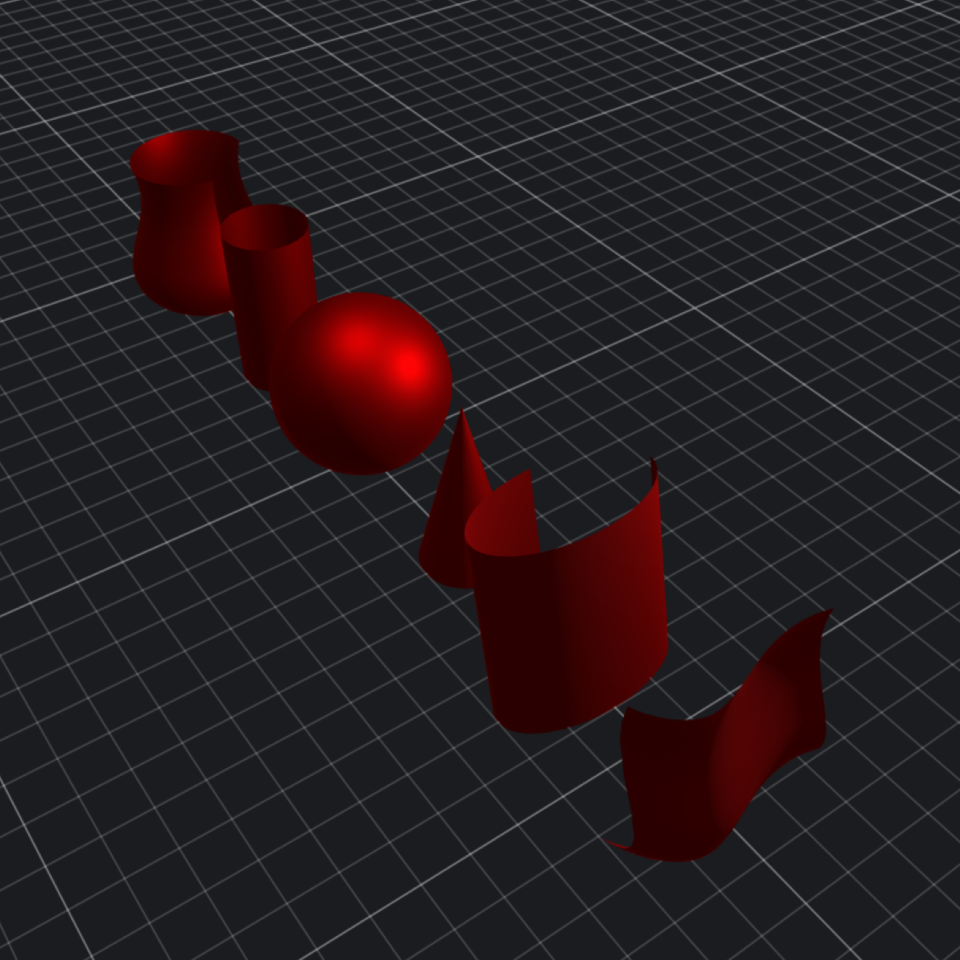 Standard VERB Nurbs surfaces picture