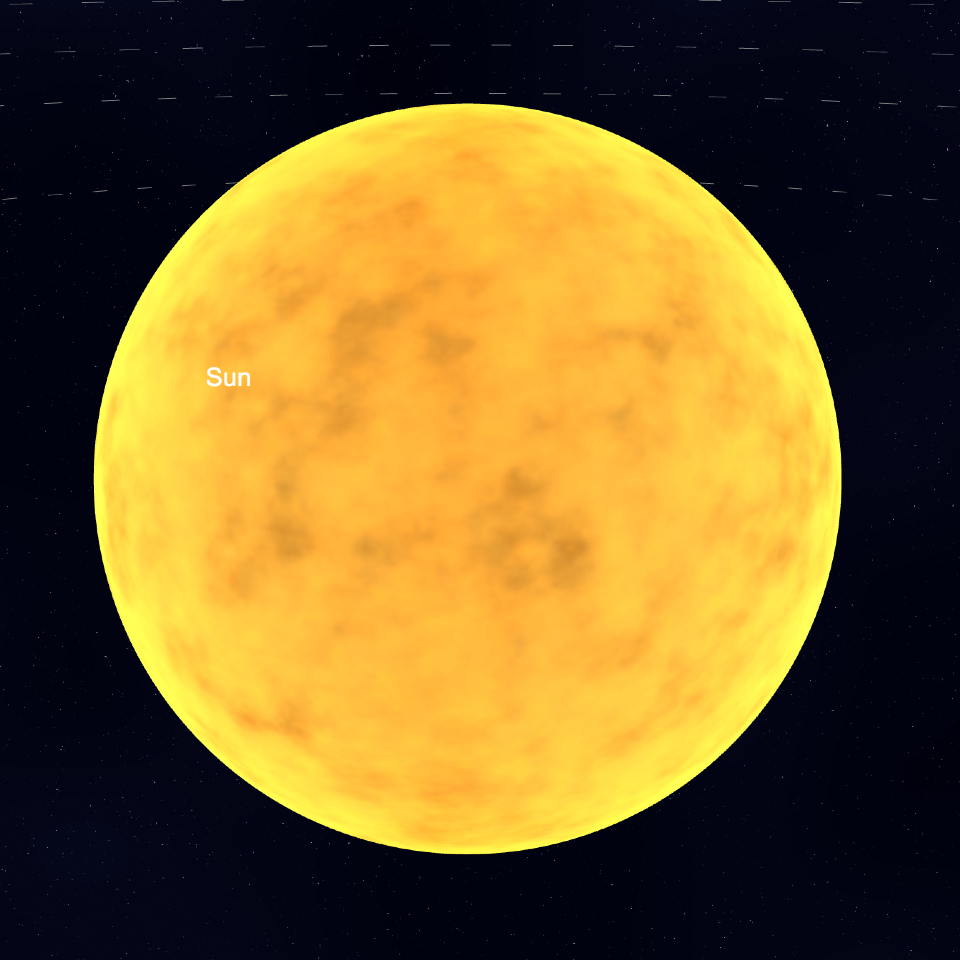 Solar System Simulation STEM picture