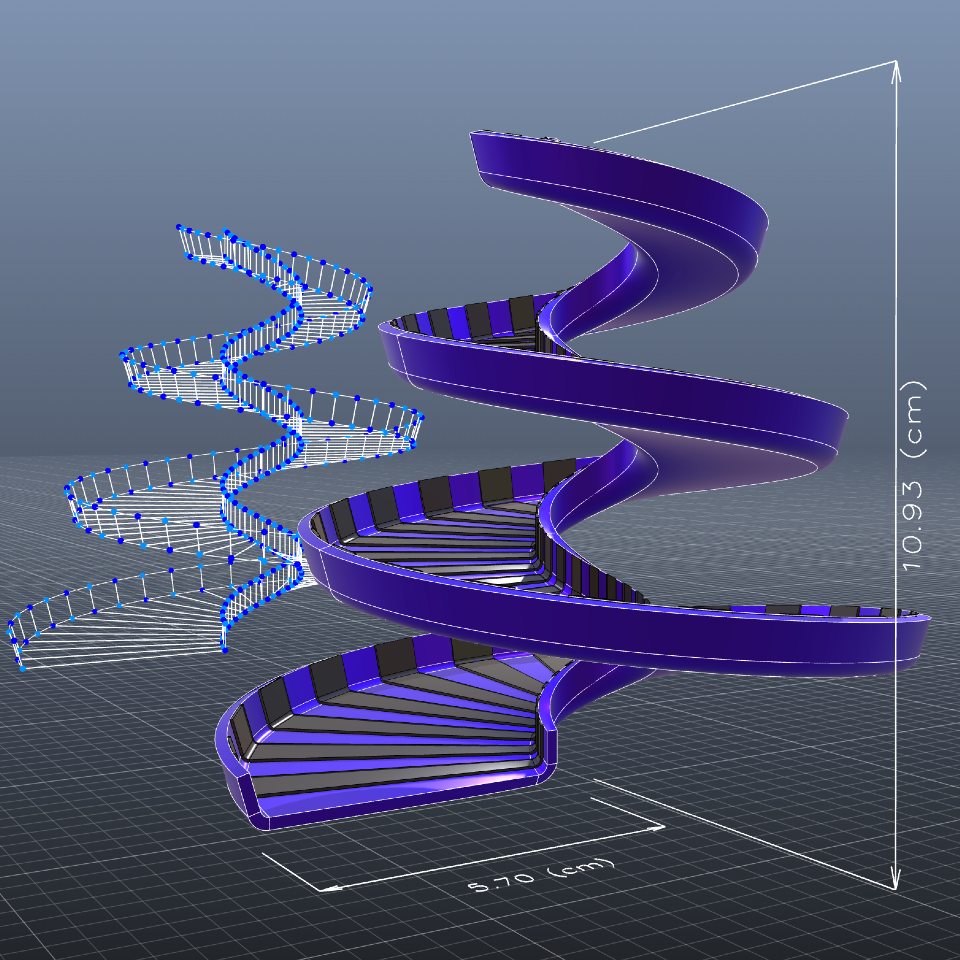 Spiral Helix OCCT picture