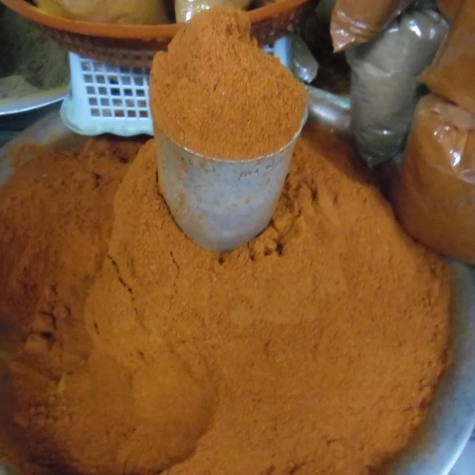 Chile en polvo — fotografía de referencia