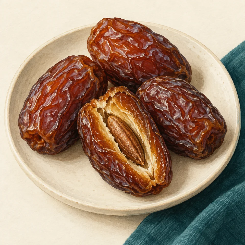 Illustration of Dates: Dates, medjool, exactly as identified by USDA.