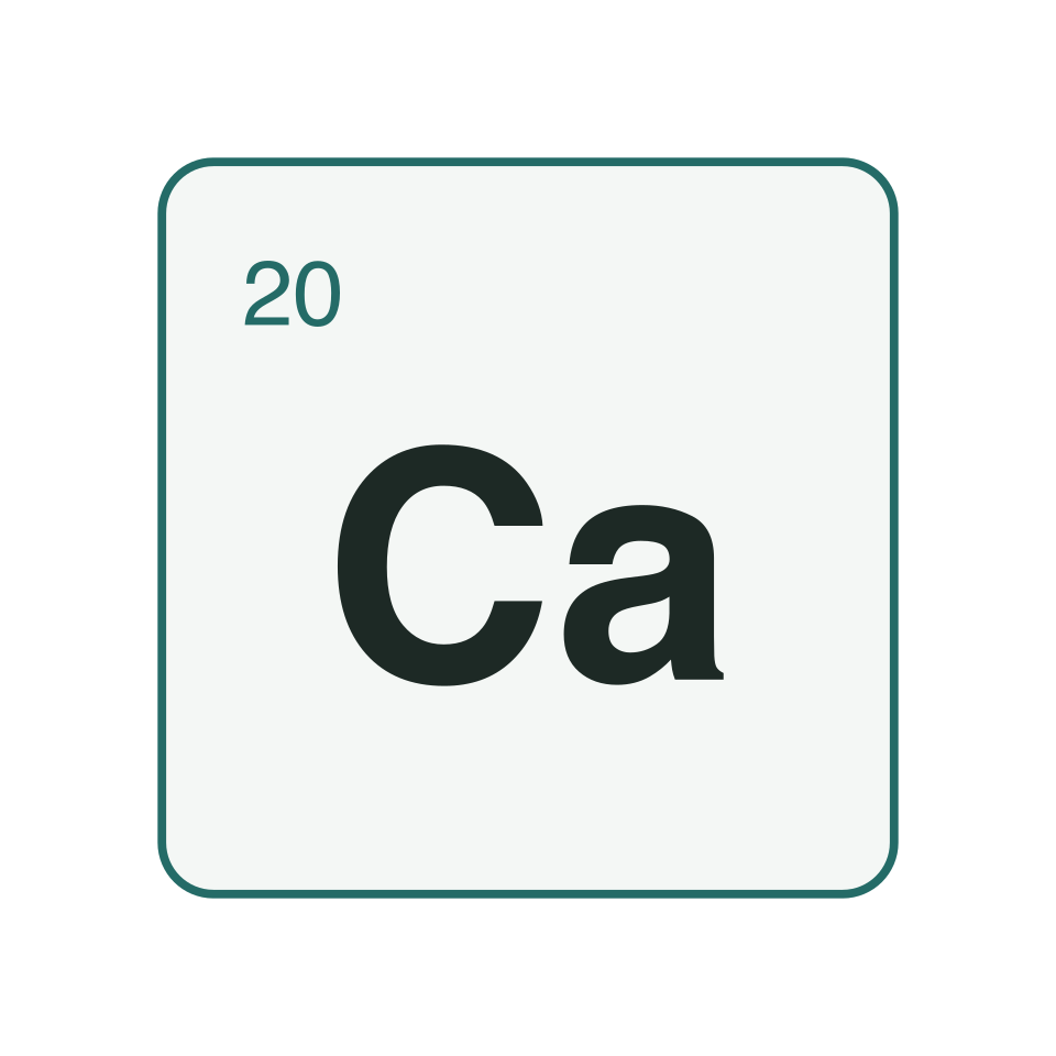 Ca — element symbol — element graphic