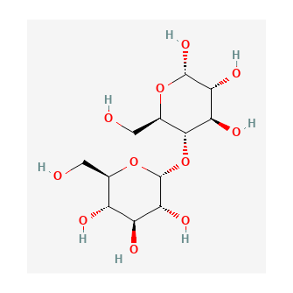 α-maltosa — diagrama químico 2D