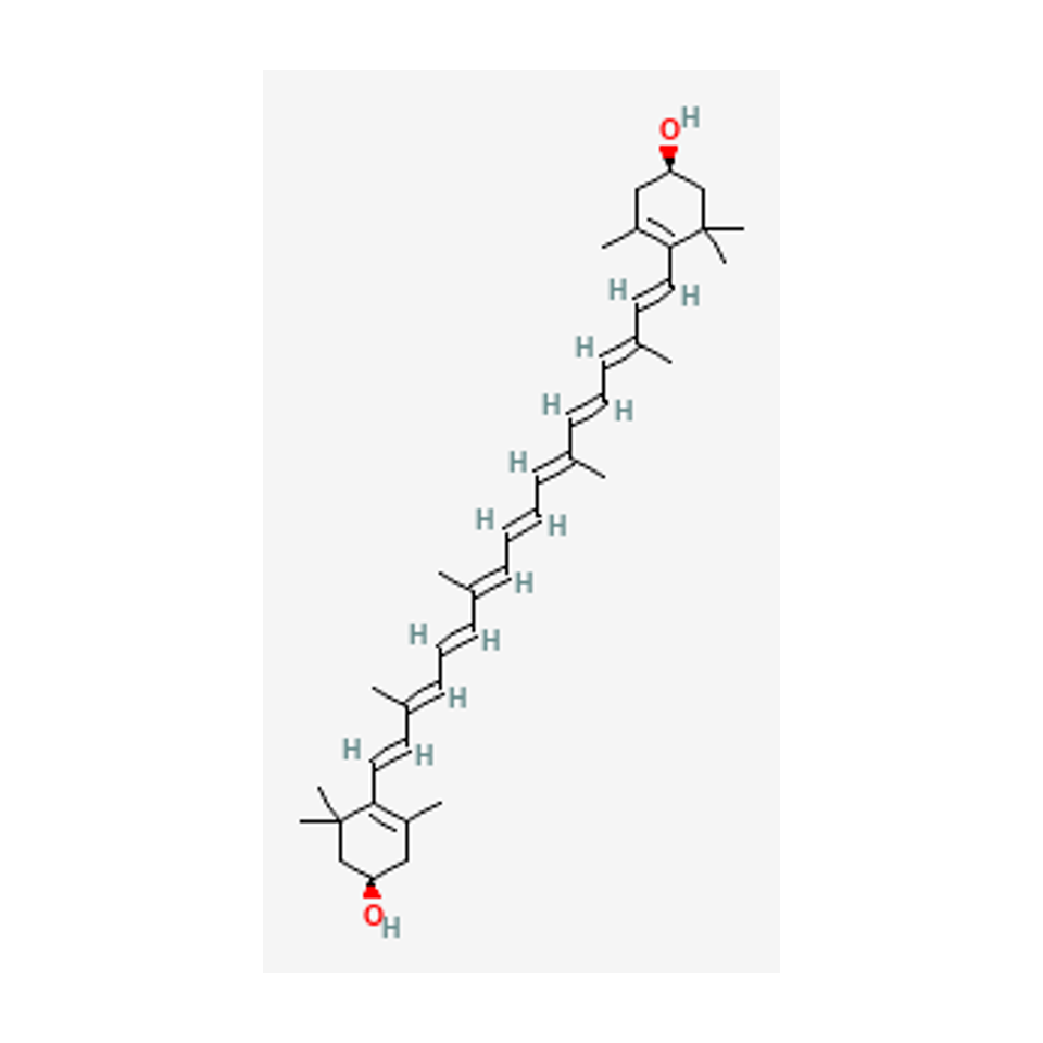 zeaxanthin — 2D chemical diagram