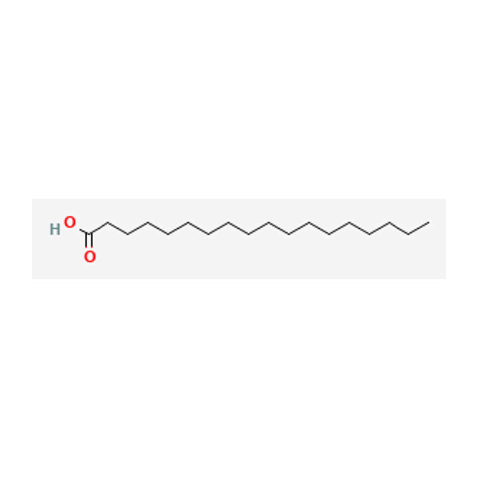 stearic acid — 2D chemical diagram