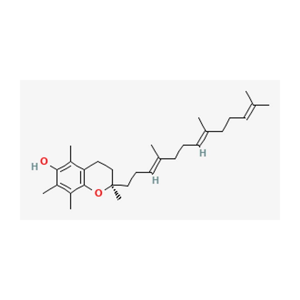 alpha-tocotrienol — 2D chemical diagram