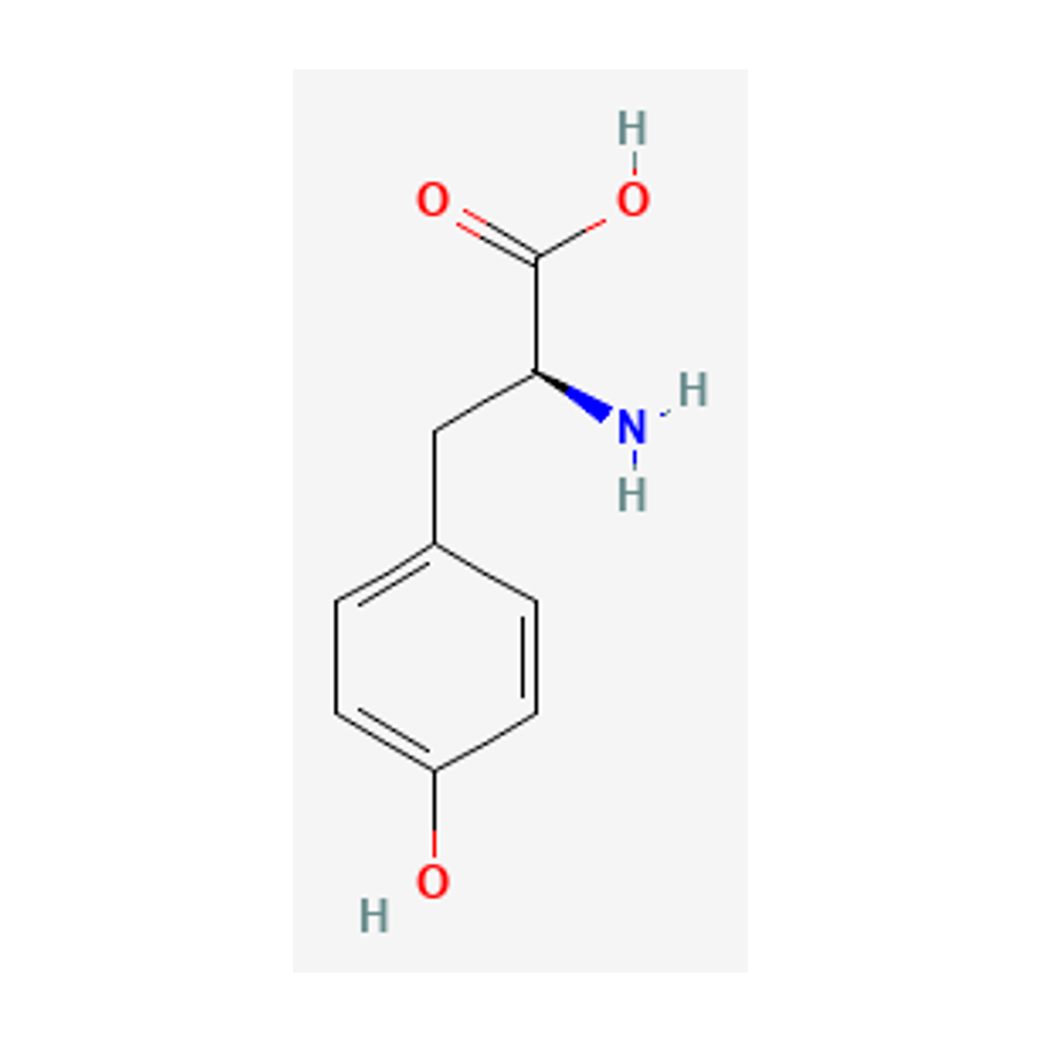 L-tyrosine — 2D chemical diagram