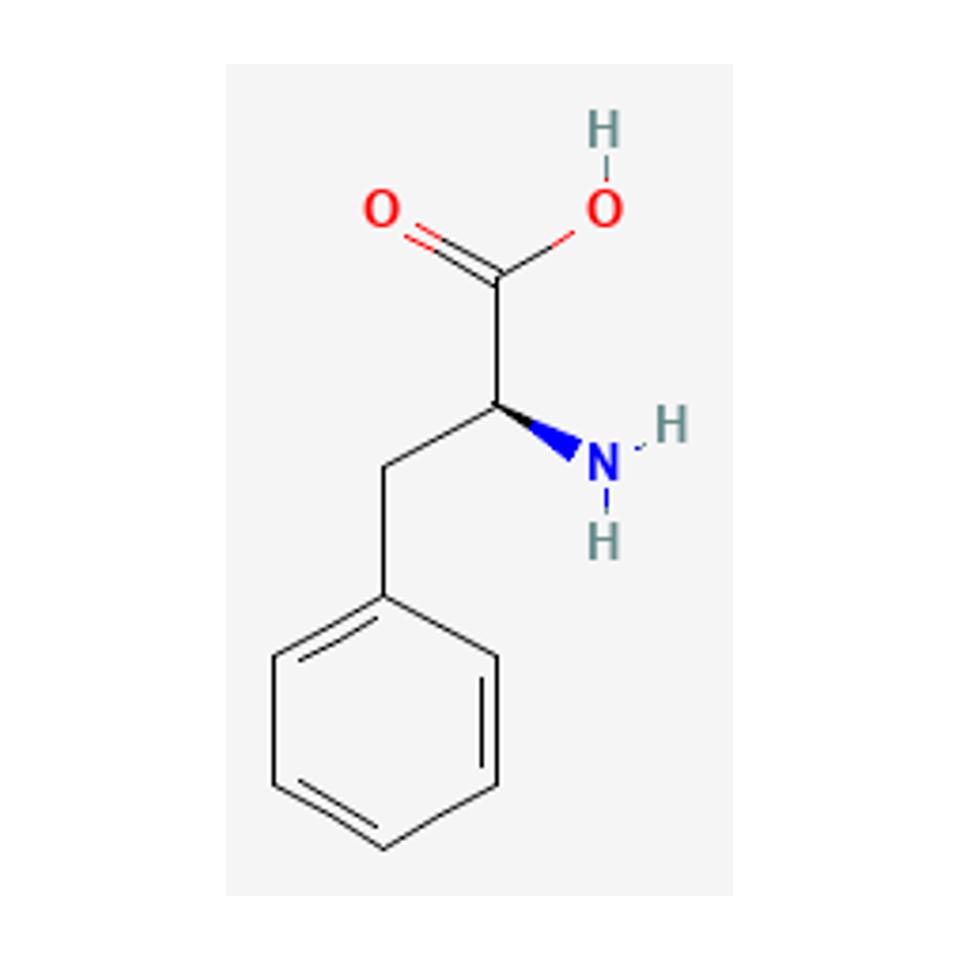 L-phenylalanine — 2D chemical diagram