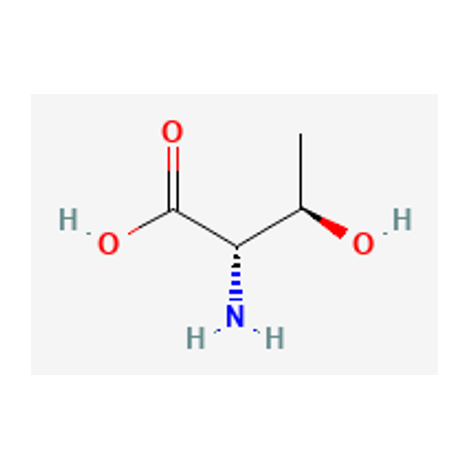 L-threonine — 2D chemical diagram