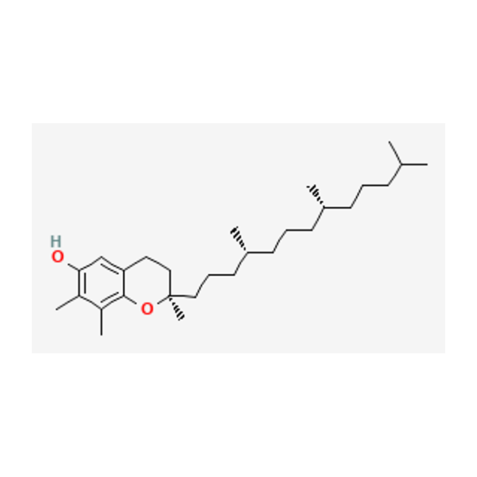 γ-tocoferol — diagrama químico 2D