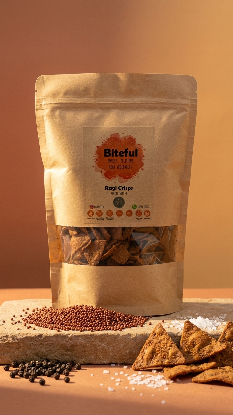 Healthy Ragi Crisps: Wholesome Finger Millet Snacks