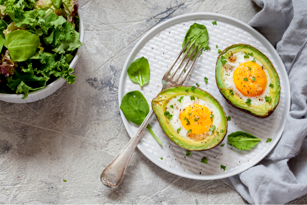 keto rezepte avocado eier