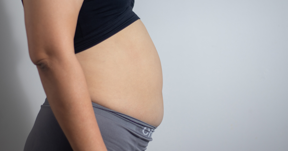 stock-blähbauch-wassereinlagerungen
