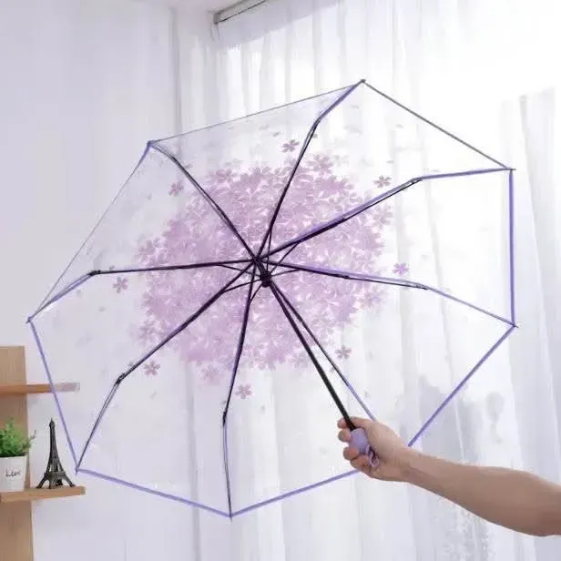 Transparent Folding Umbrella