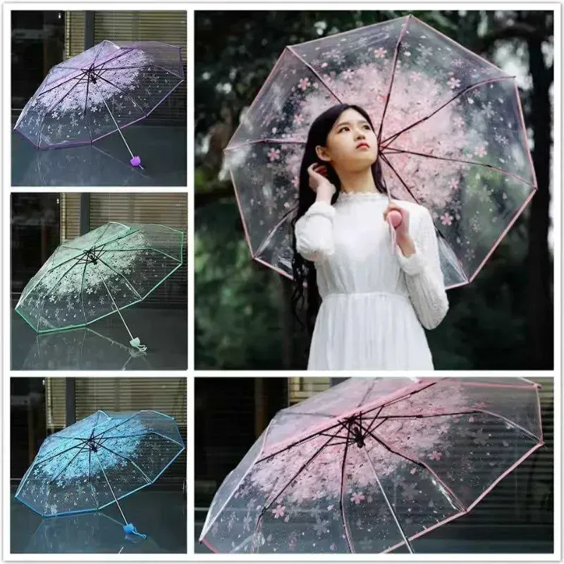 Transparent Folding Umbrella