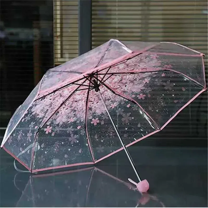 Transparent Folding Umbrella