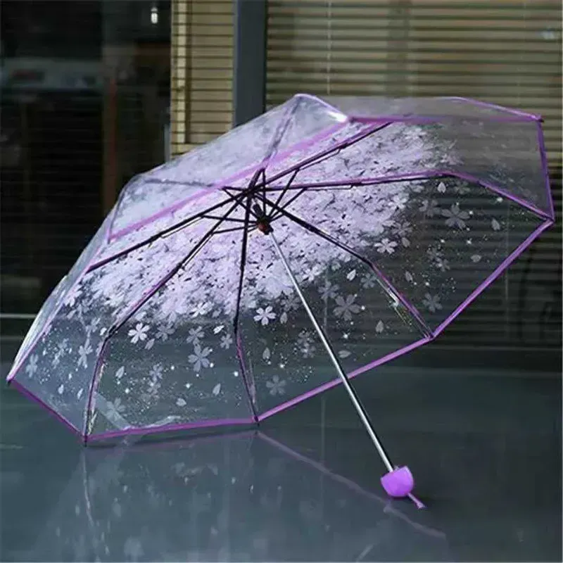 Transparent Folding Umbrella