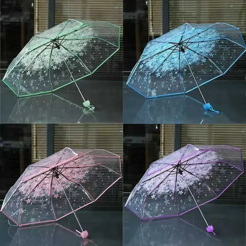 Transparent Folding Umbrella