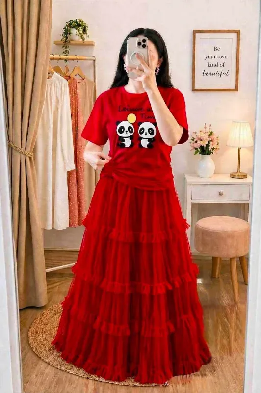 Tset Skirt febric 