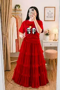 Tset Skirt febric 