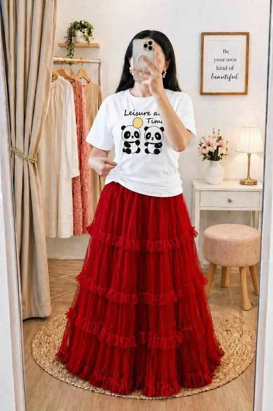 Tset Skirt febric 