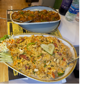 Special Fried Rice & Masala Curry For-3 Person