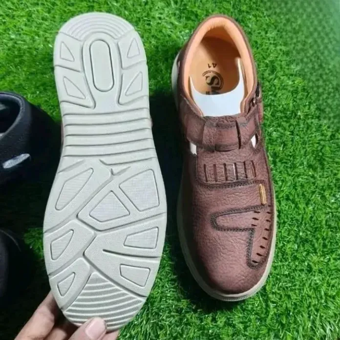 Men's Premium Casual Leather Roman Shoe - পুরুষদের প্রিমিয়াম ক্যাজুয়াল চামড়ার রোমান জুতো